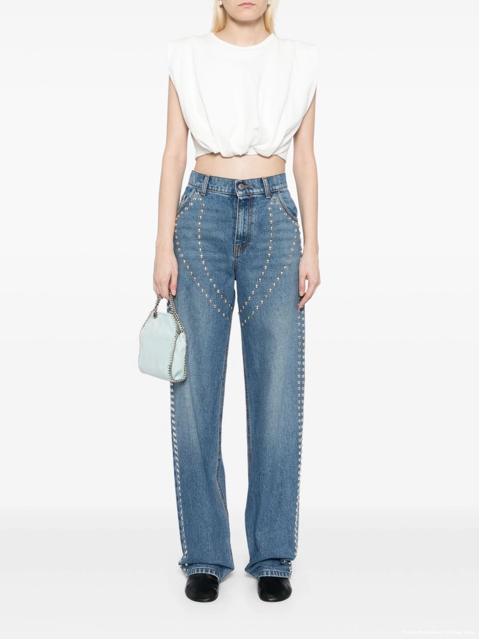 Cheap McCartney jeans Stella studded Women 0825